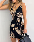 Vestido Curto Tropical - Lunanzza